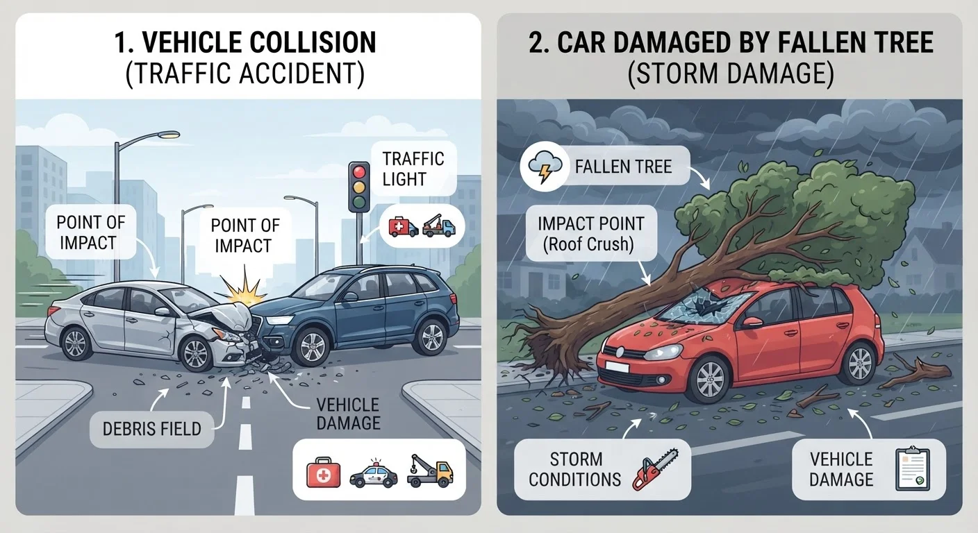 Collision vs. Comprehensive Coverage: When Each One Applies