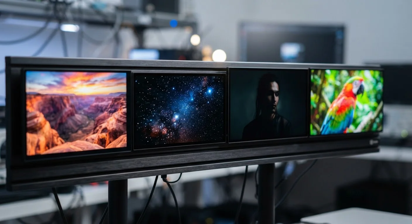Display Technologies Compared: LCD, OLED, QLED, and MicroLED