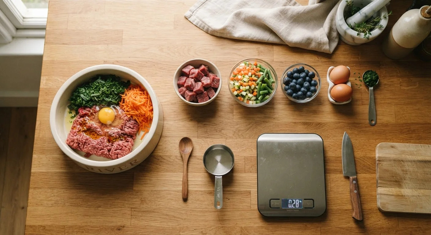 Homemade Pet Food: What a Nutritionally Complete Meal Actually Requires