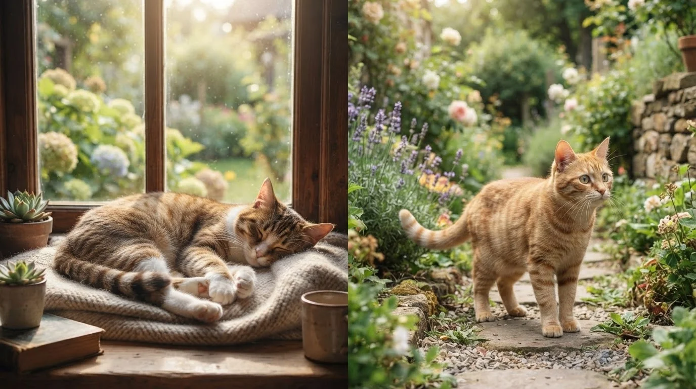 Indoor Cat vs. Outdoor Cat: What the Tradeoffs Really Look Like