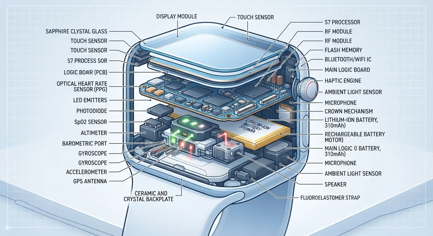 Inside the Smartwatch: What All Those Sensors Actually Do