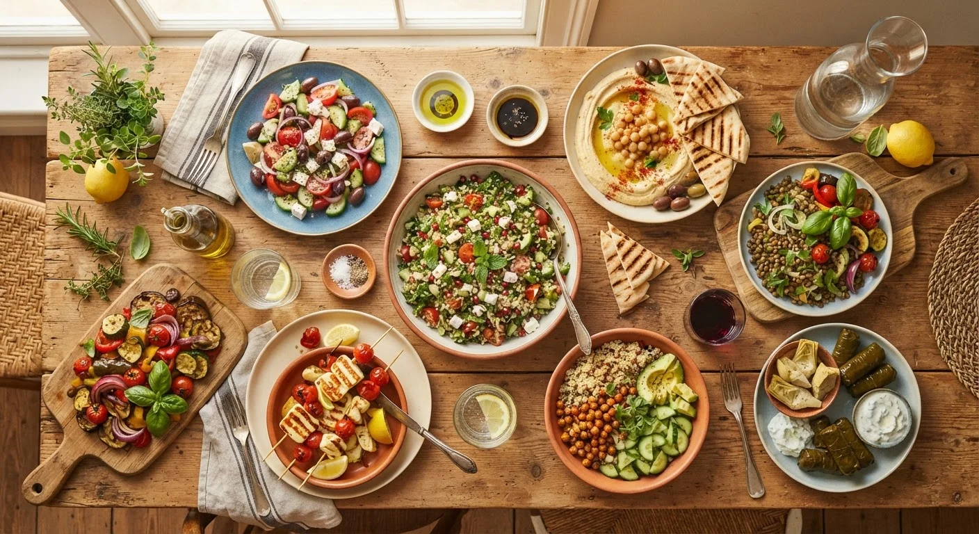 Mediterranean, DASH, and Whole-Food Diets: How Their Principles Compare