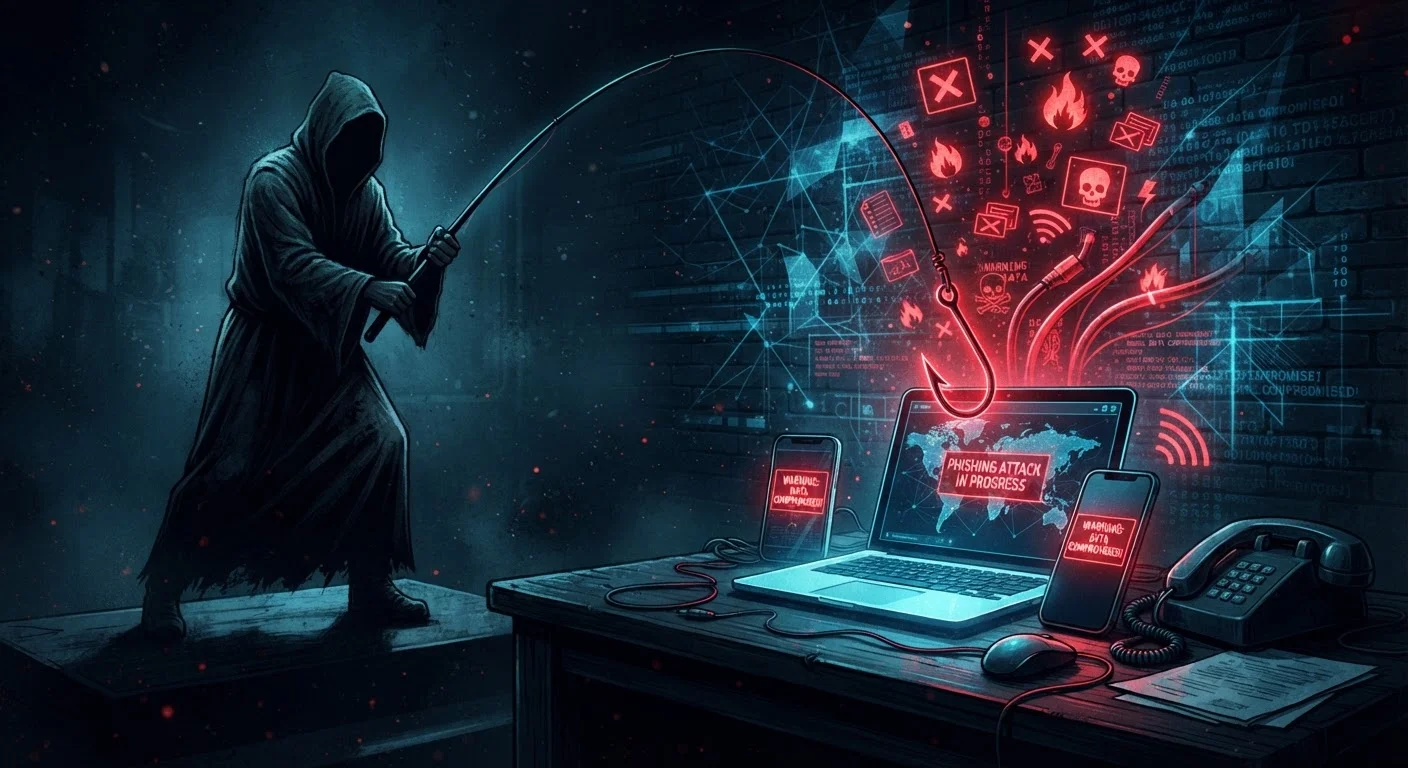 Phishing, Smishing, and Vishing: The Anatomy of Social Engineering Attacks