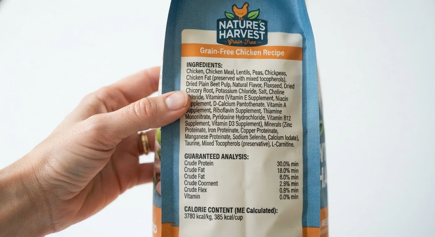 Reading a Pet Food Label Without Getting Lost in Marketing Language