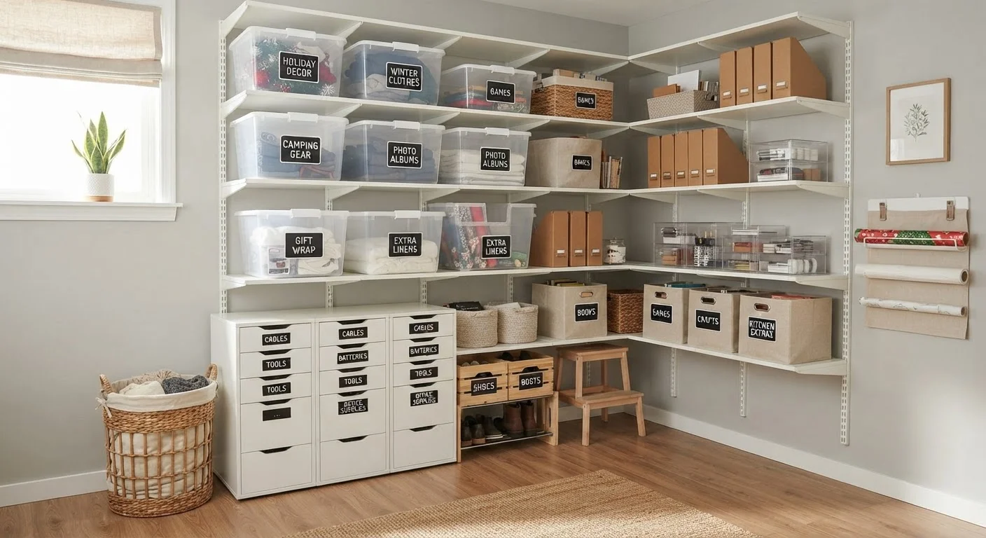 Storage Terms You'll Encounter When Organizing Your Home