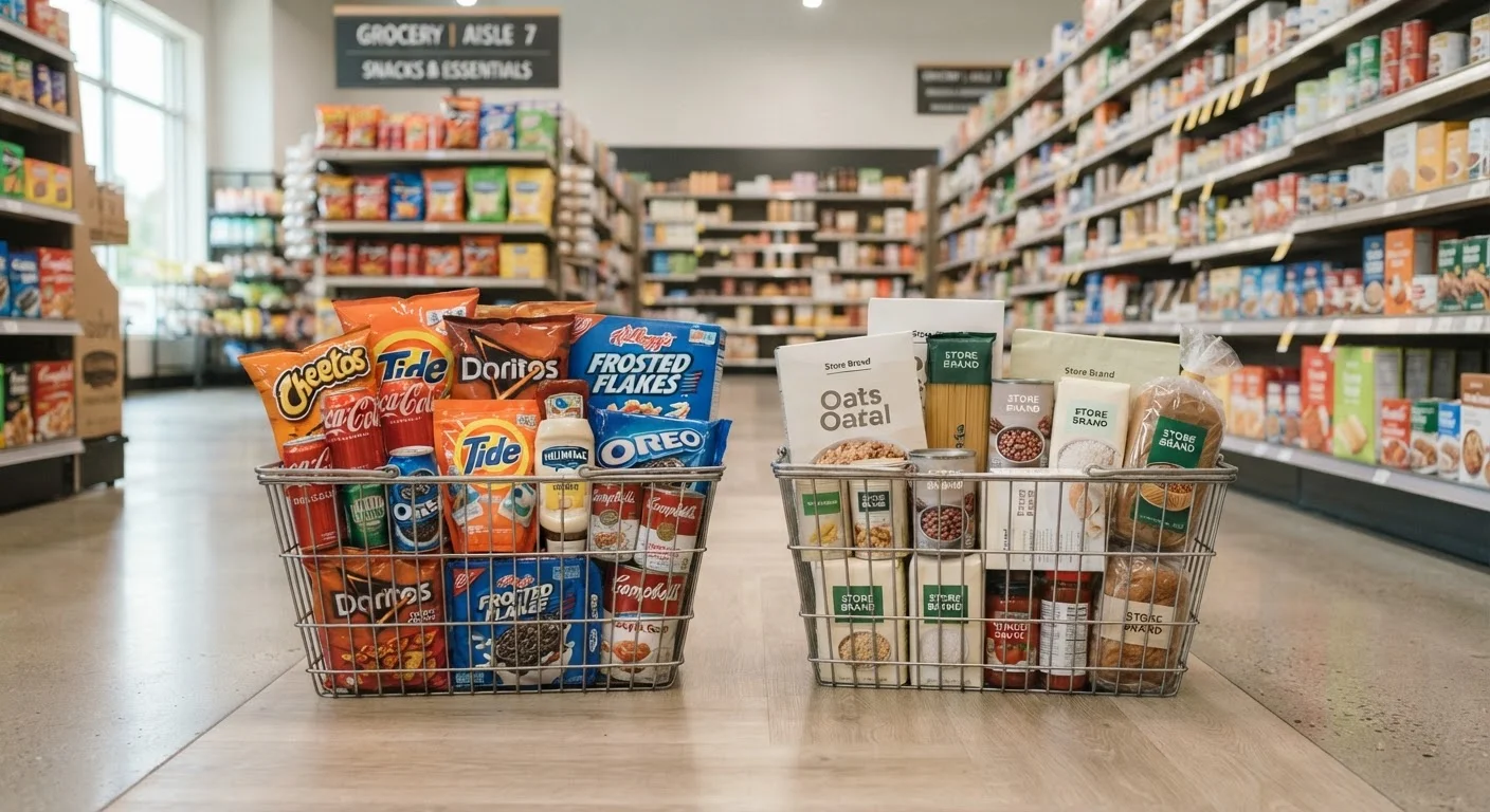Store Brands vs. Name Brands: Where the Quality Gap Is Real (and Where It Isn't)