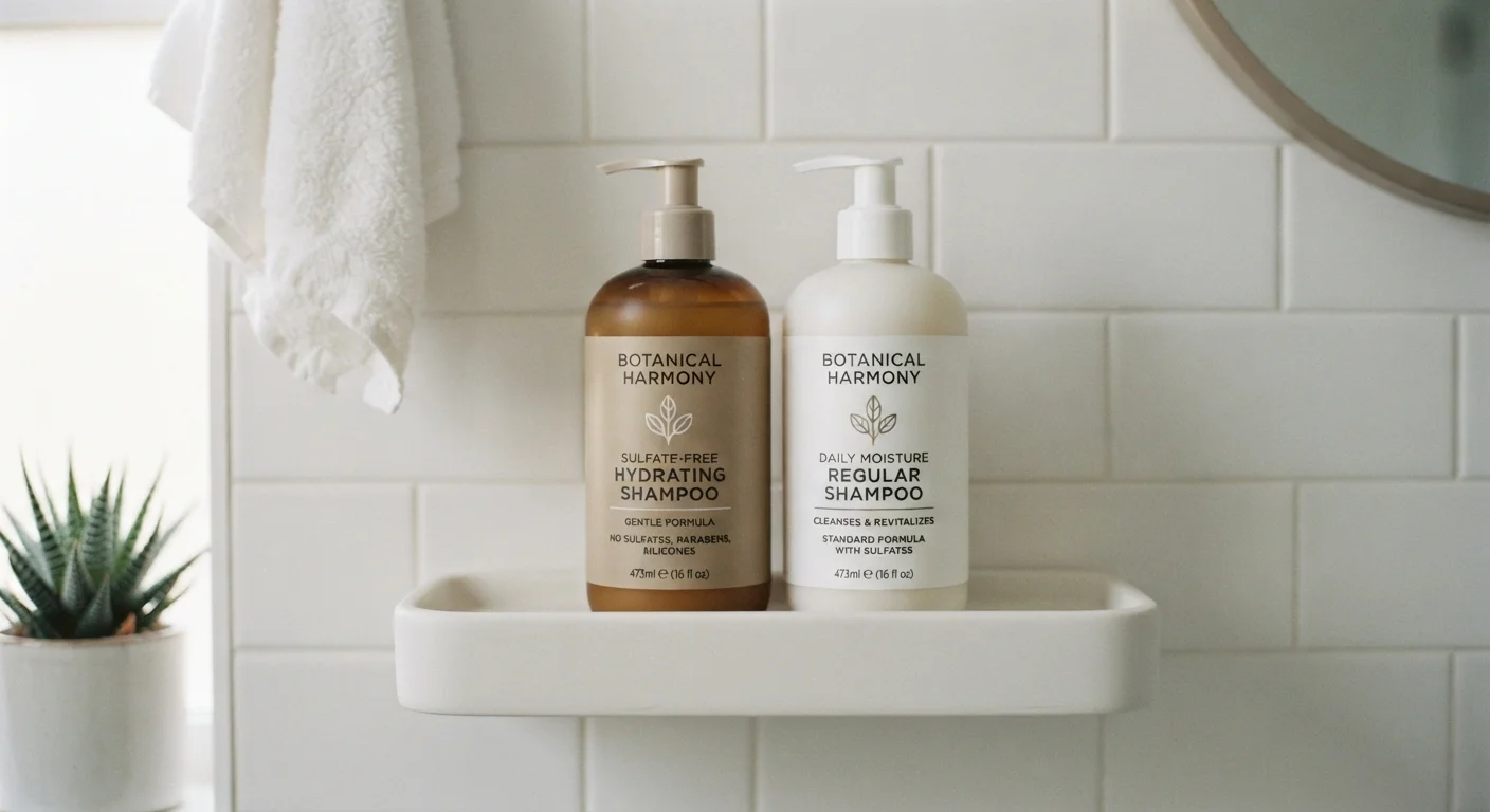 Sulfate-Free Shampoo vs. Regular Shampoo: What Changes and What Doesn't