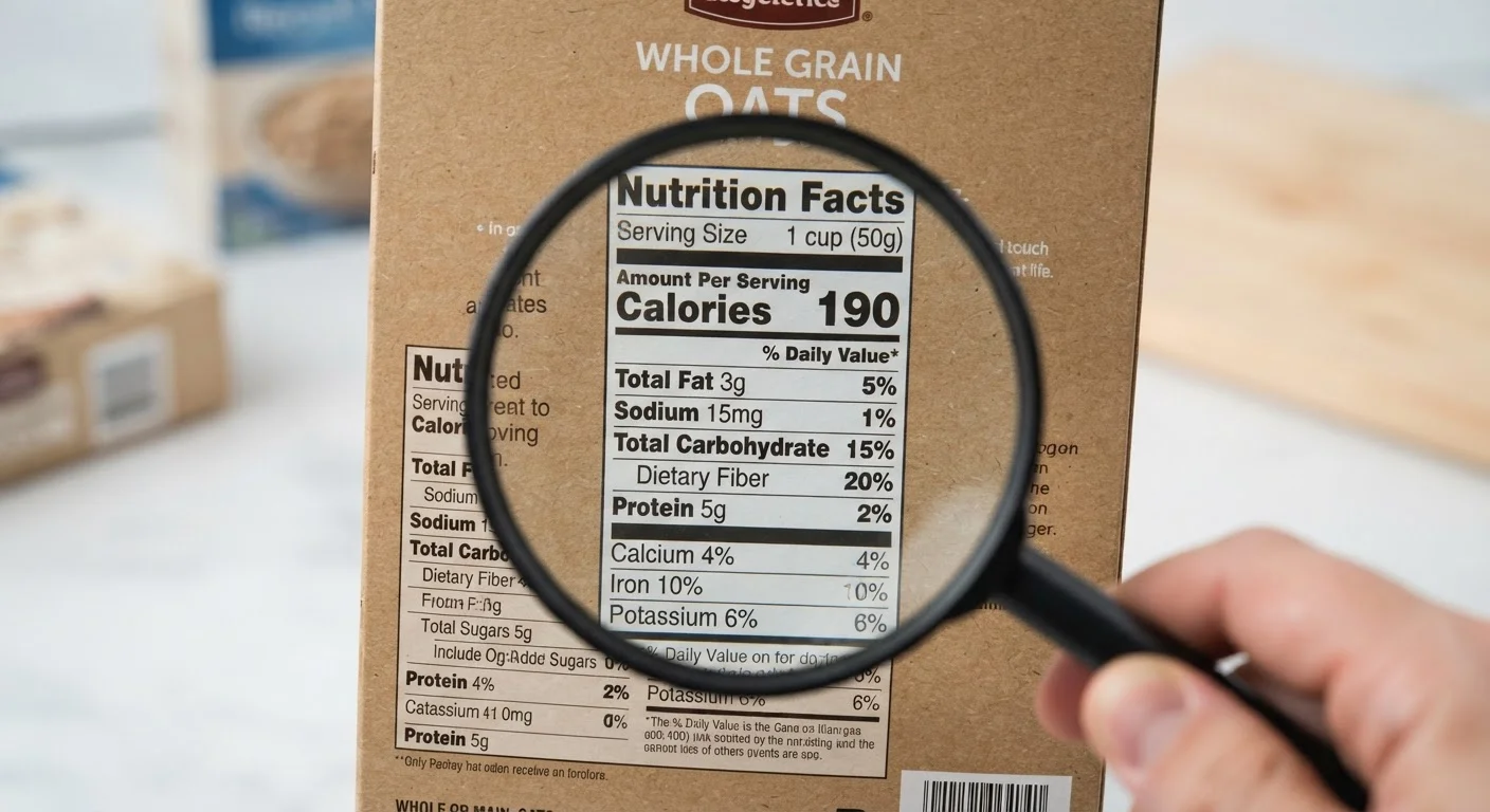 What a Nutrition Label Is Actually Telling You